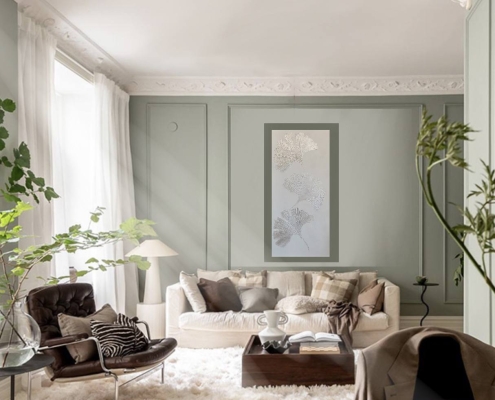 Картина для интерьера Гинкто 2 Картина для интерьера Гинкто 2