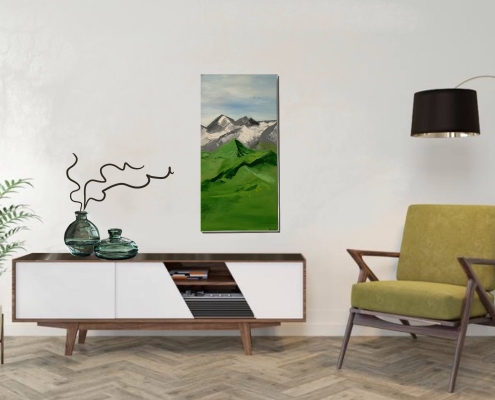 Картина для интерьера Горы Кавказа 1