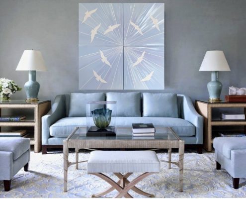 Картина для интерьера - Журавли летят домой 5 Картина для интерьера - Журавли летят домой 5