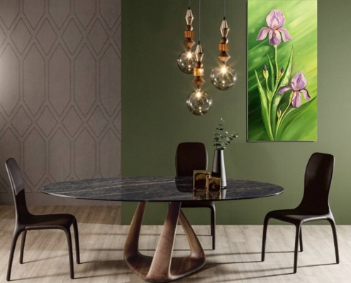 Картина для интерьера Ирисы 6