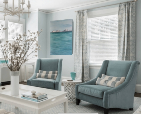 Картина для интерьера - морской пейзаж Нирвана 2 Картина для интерьера - морской пейзаж Нирвана 2