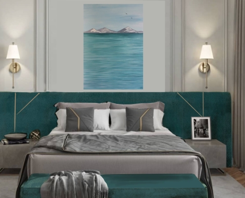 Картина для интерьера - морской пейзаж Нирвана 5 Картина для интерьера - морской пейзаж Нирвана 5