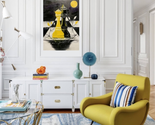 Картина для интерьера Шахматы 1 Картина для интерьера Шахматы 1