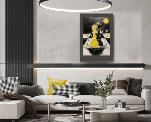 Картина для интерьера Шахматы 4 Картина для интерьера Шахматы 4