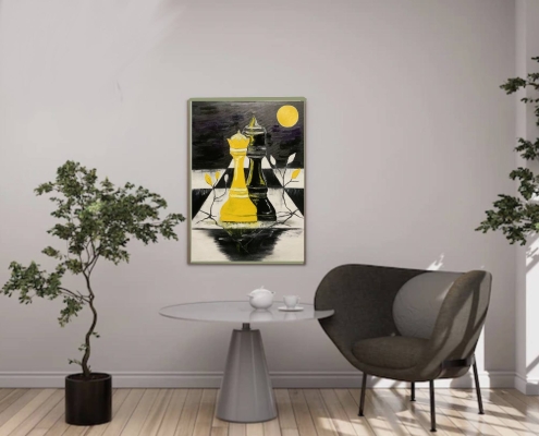 Картина для интерьера Шахматы 5 Картина для интерьера Шахматы 5