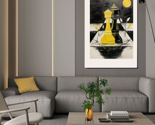 Картина для интерьера Шахматы 6 Картина для интерьера Шахматы 6