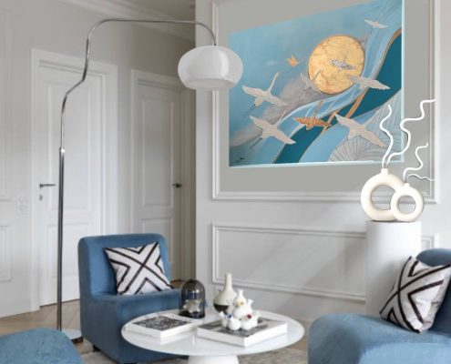 Картина для интерьера - Ветер перемен 3