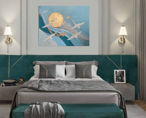 Картина для интерьера - Ветер перемен 4