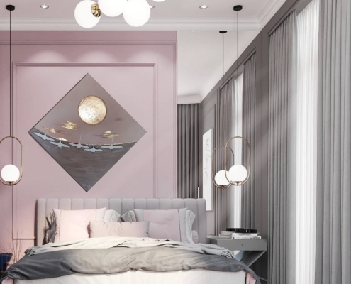 Картина для интерьера птицы Взлёт 2