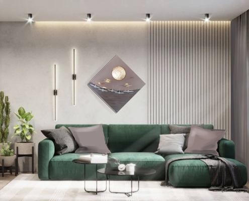 Картина для интерьера птицы Взлёт 3